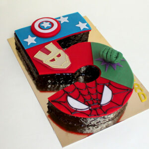 Superhero Cake