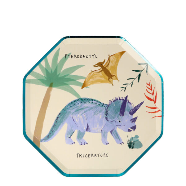 Assiettes Royaume des Dinosaures