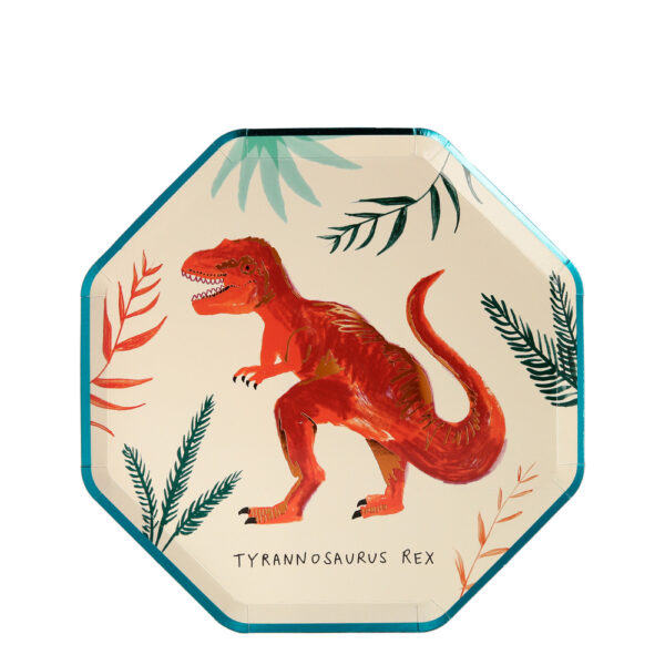 Assiettes Royaume des Dinosaures