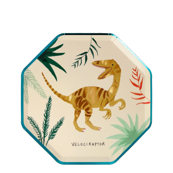 Assiettes Royaume des Dinosaures