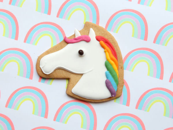 10 shortbread cookies Unicorn