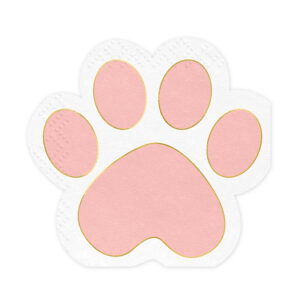 Serviettes pattes de chat